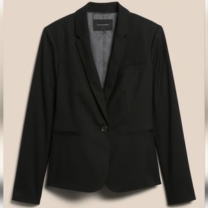 BANANA REPUBLIC Black Classic Suit Blazer Size 6